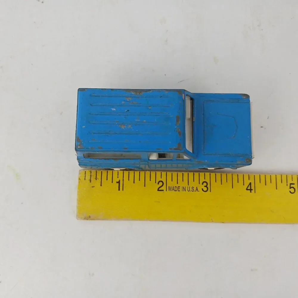 Vintage Tootsie Toy Ford Bronco Blue Diecast 1970
